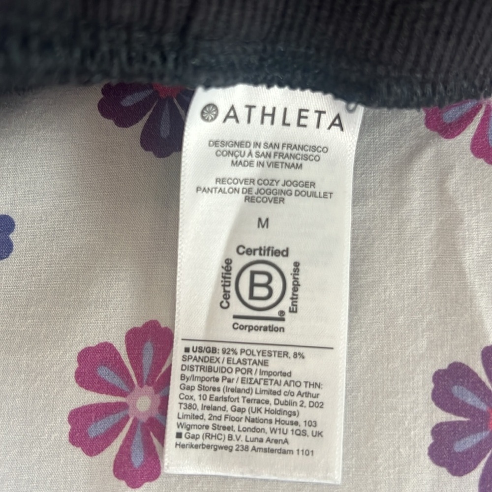 Athleta volour joggers size medium - Picture 7 of 7
